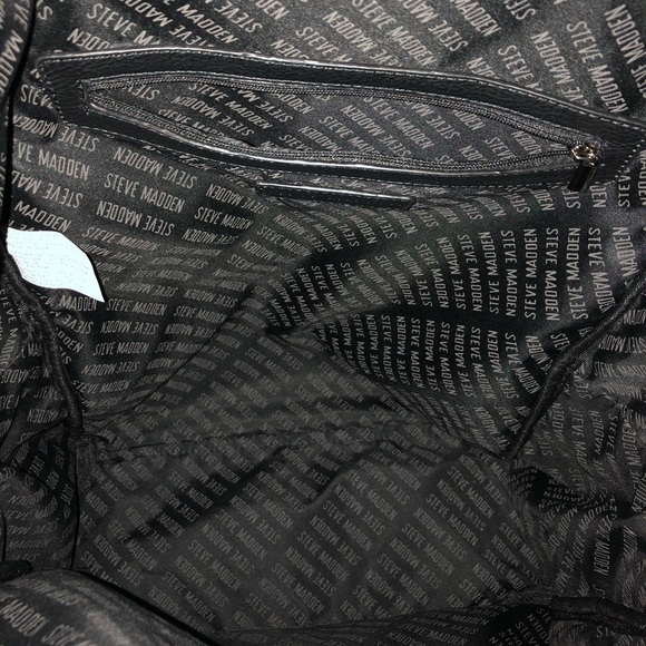 Steve Madden Bjoss Black Backpack - Picture 8 of 9